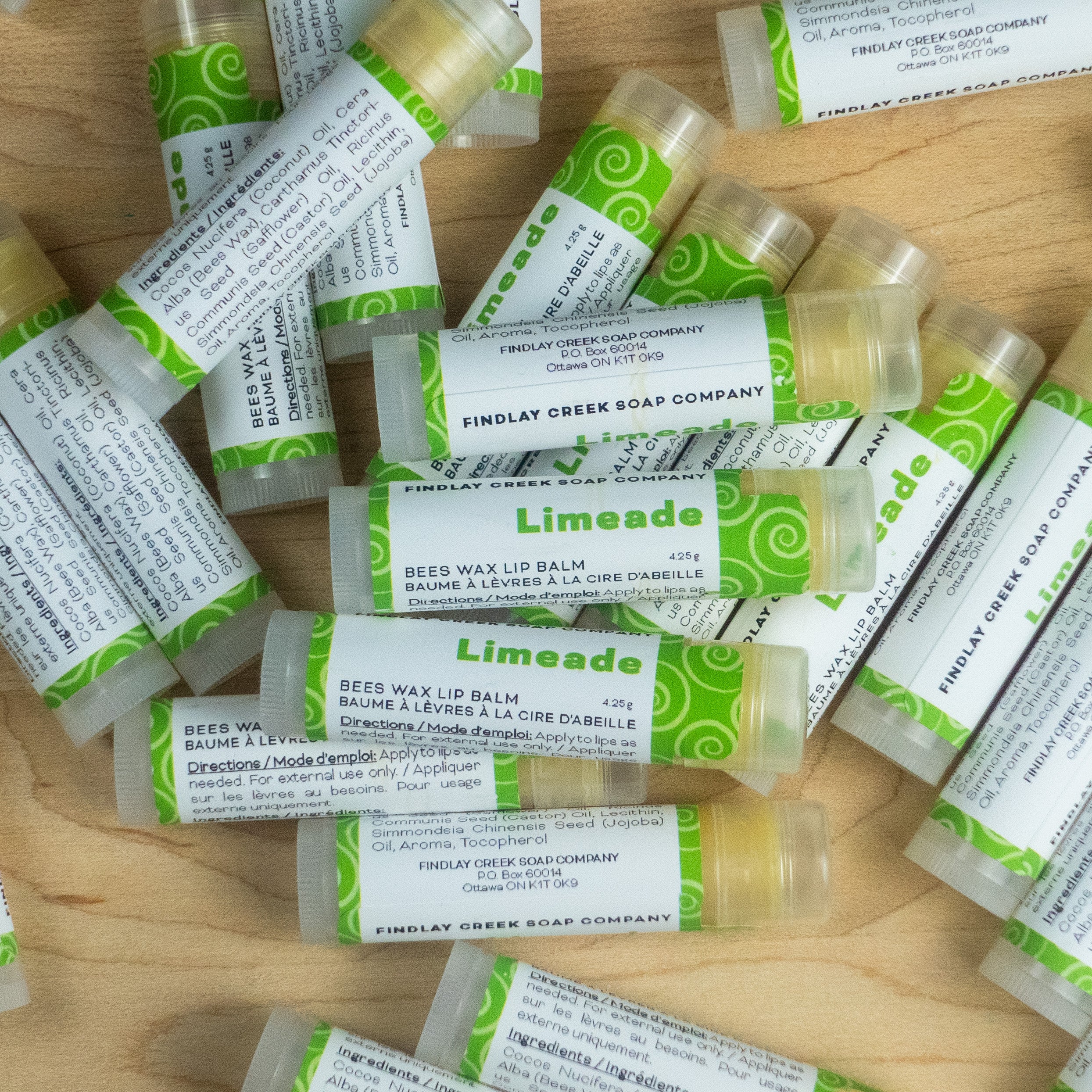 Limeade Beeswax Lip Balm Product Photo 2