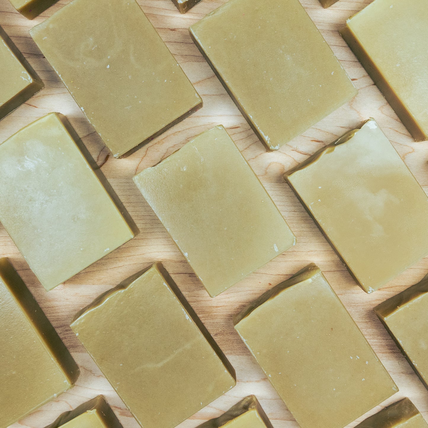 Patchouli Chamomile Coconut Mik Soap Layout