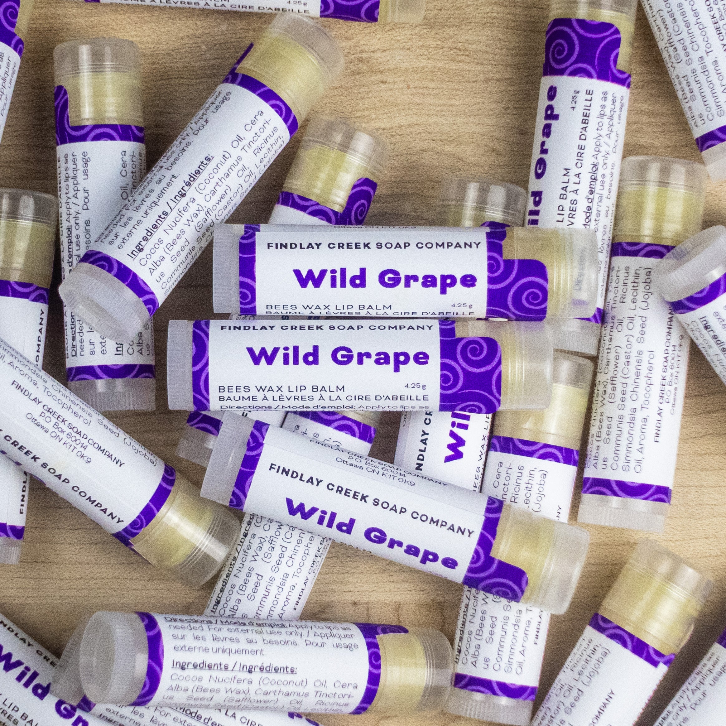 Wild Grape Beeswax Lip Balm Product Photo 3