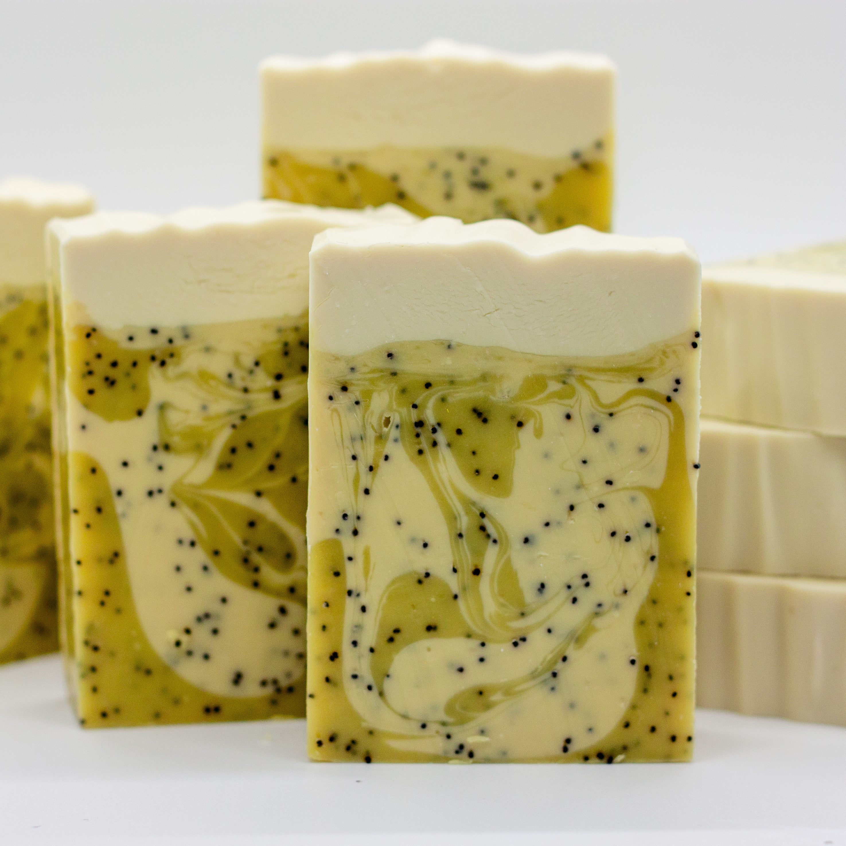 Making Lemon Poppyseed Cold Process Soap