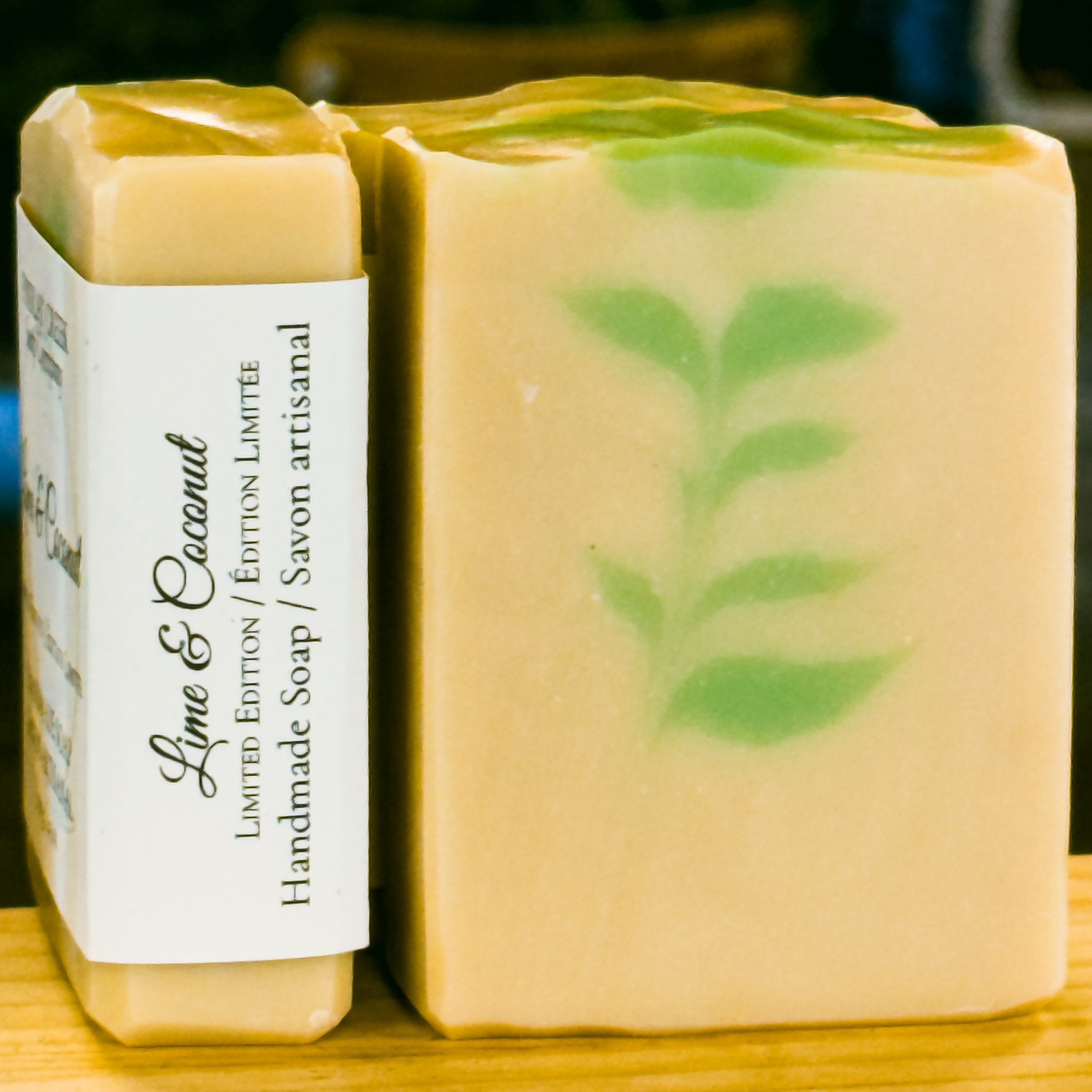 Lime & Coconut Handmade Soap