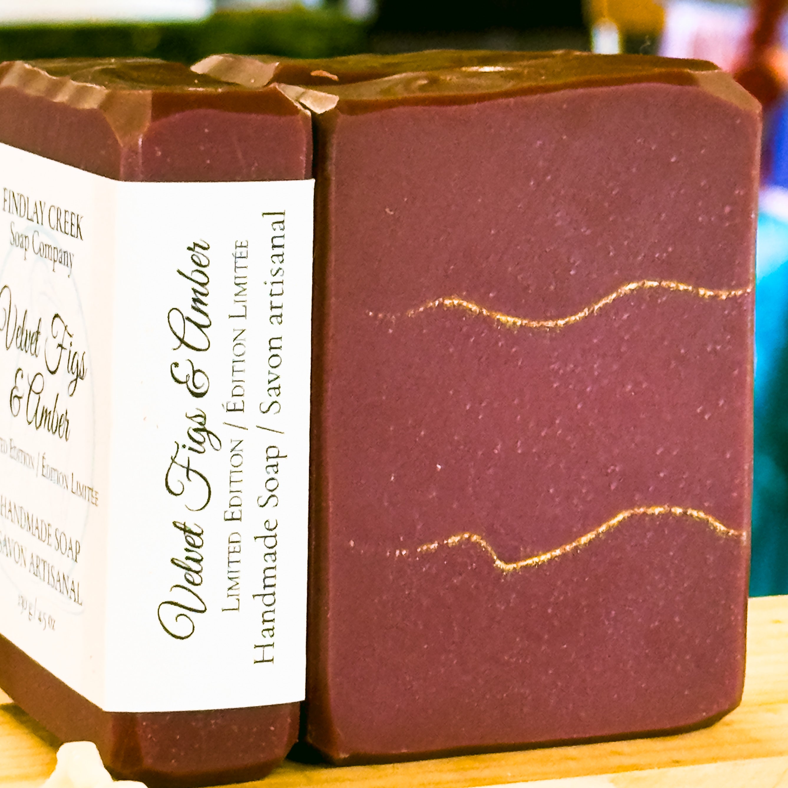 Velvet Fig & Amber Handmade Soap