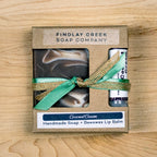 Coconut Cream Handmade Soap and Beeswax Lip Balm Gift Box Product Photo 2