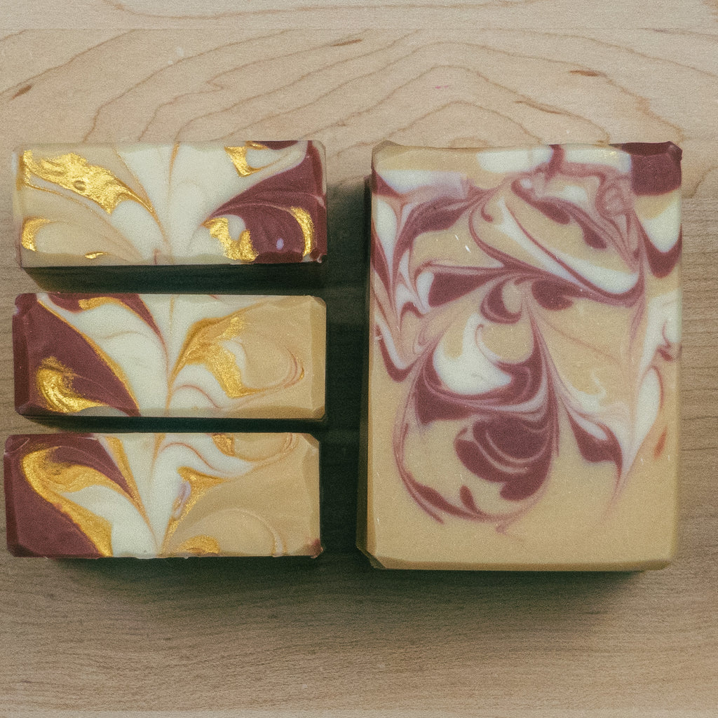 Cranberry Prosecco Handmade Soap Product Photo 2