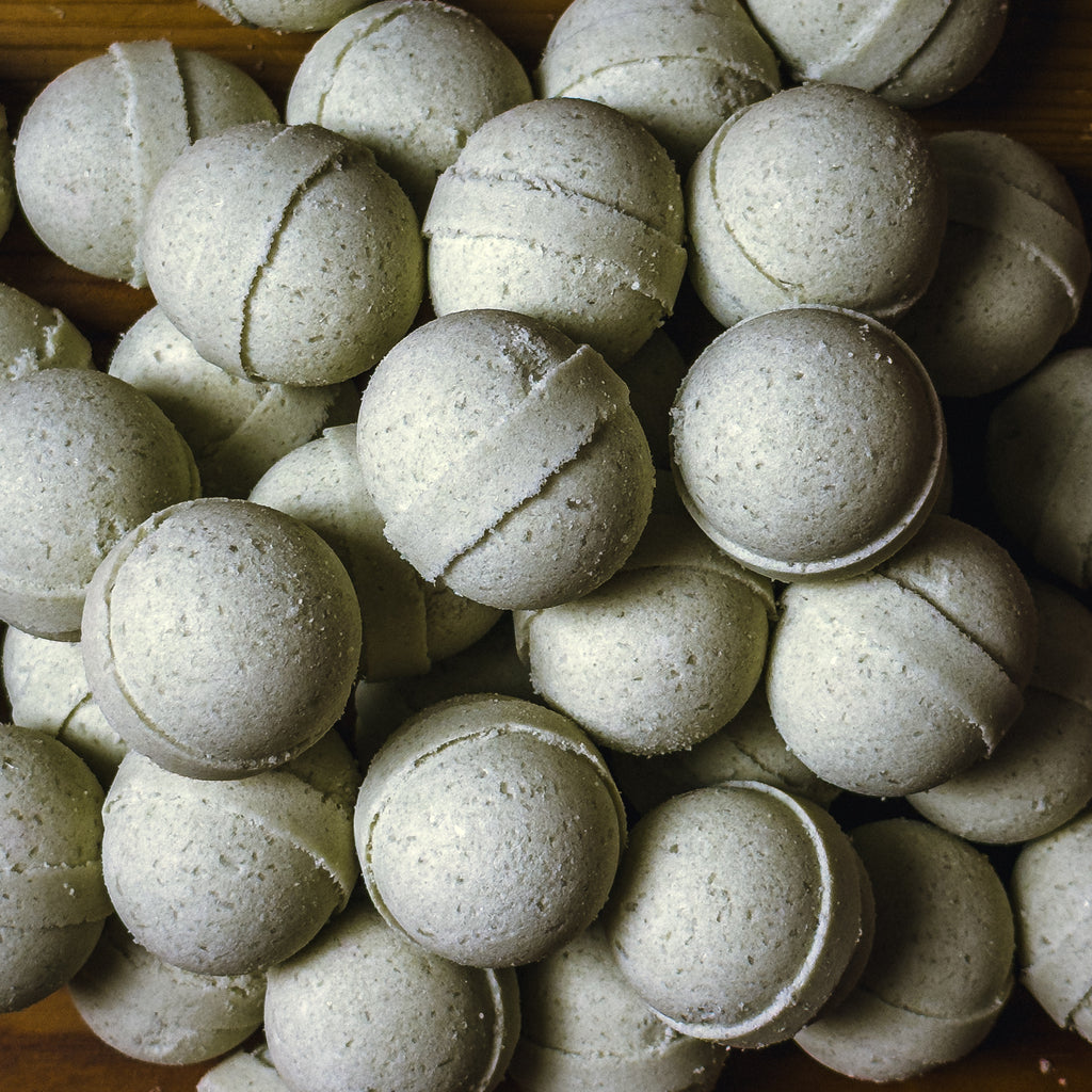 Spearmint & Eucalyptus Mini Epsom Salt Bath Bomb