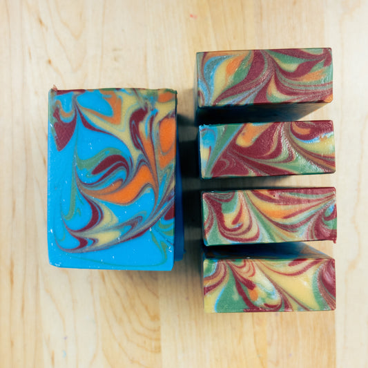 Falling Leaves Handmade Soap