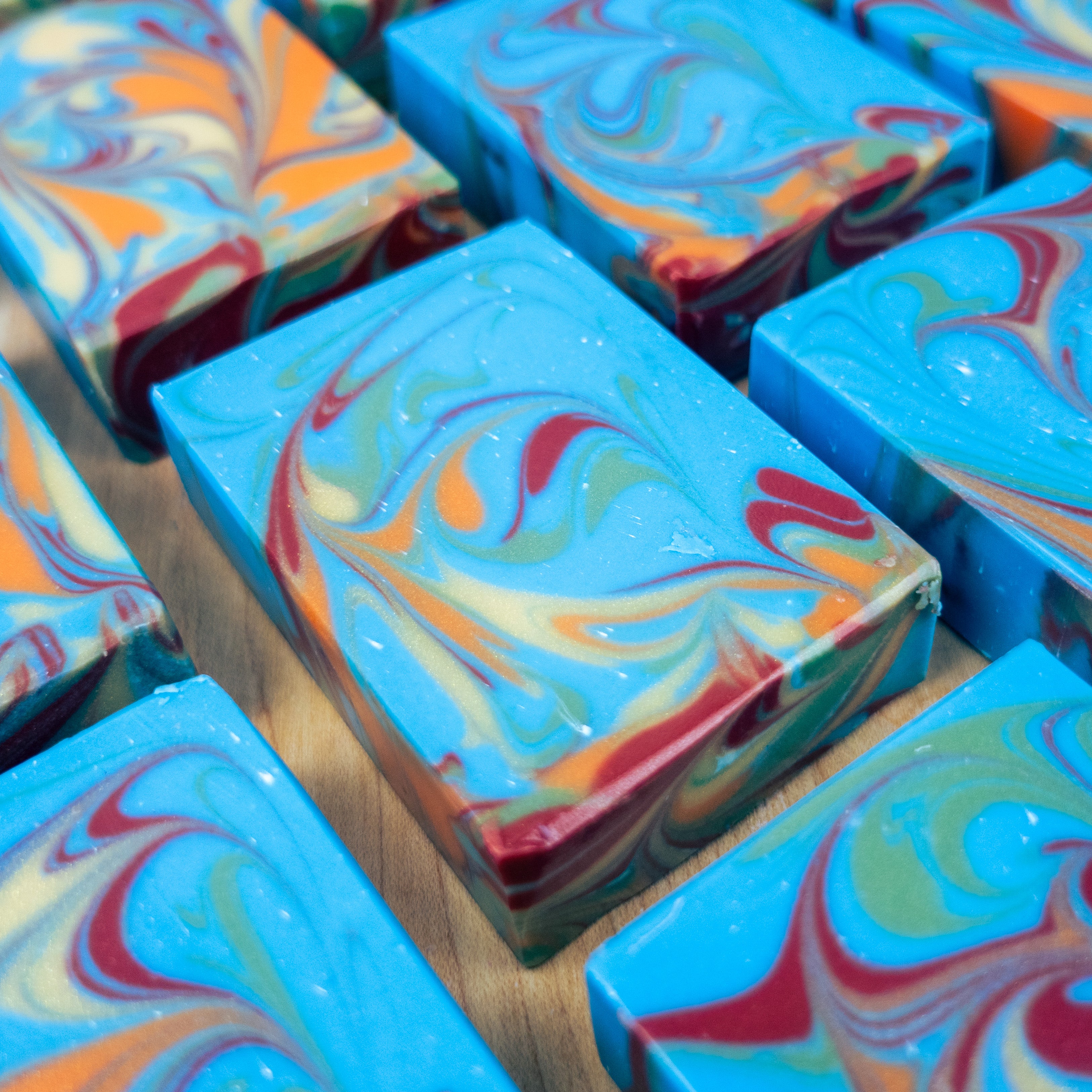 Falling Leaves Handmade Soap