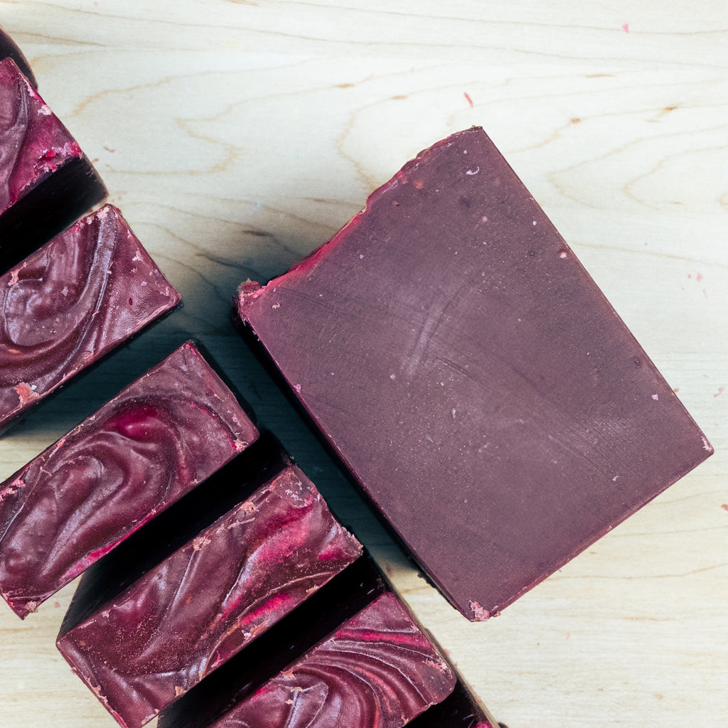 Flower Power Aloe Vera Soap Clustered