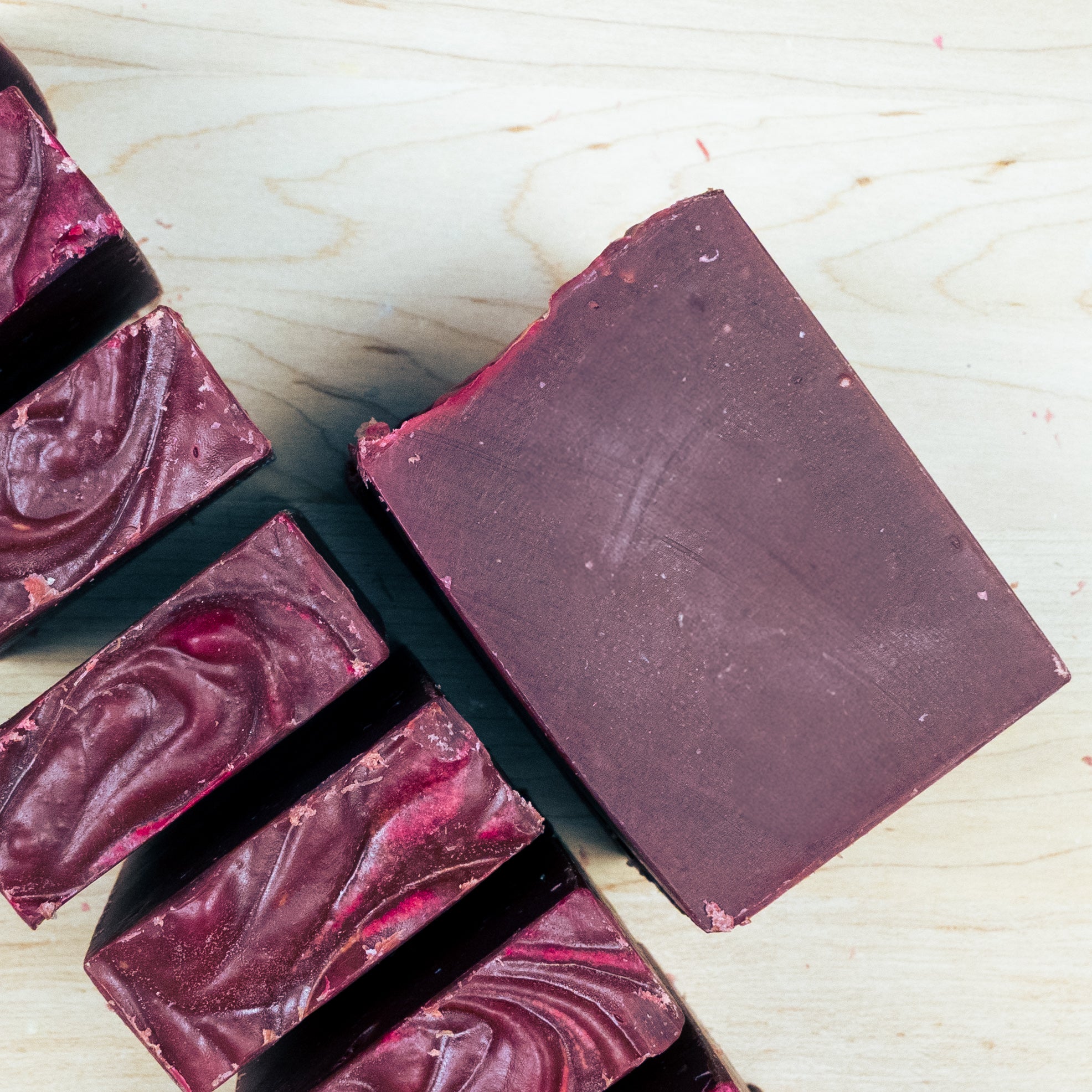 Flower Power Aloe Vera Soap Clustered