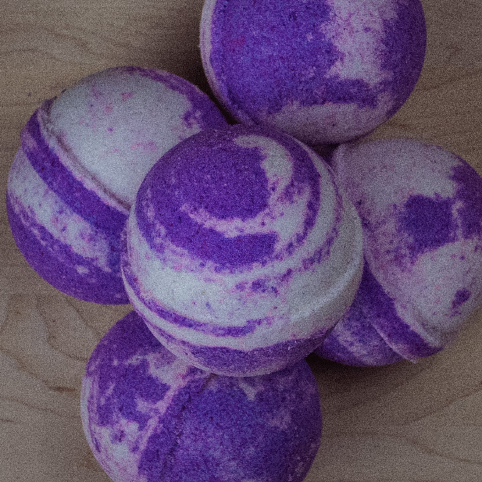 Lavender Epsom Salt Bath Bombs