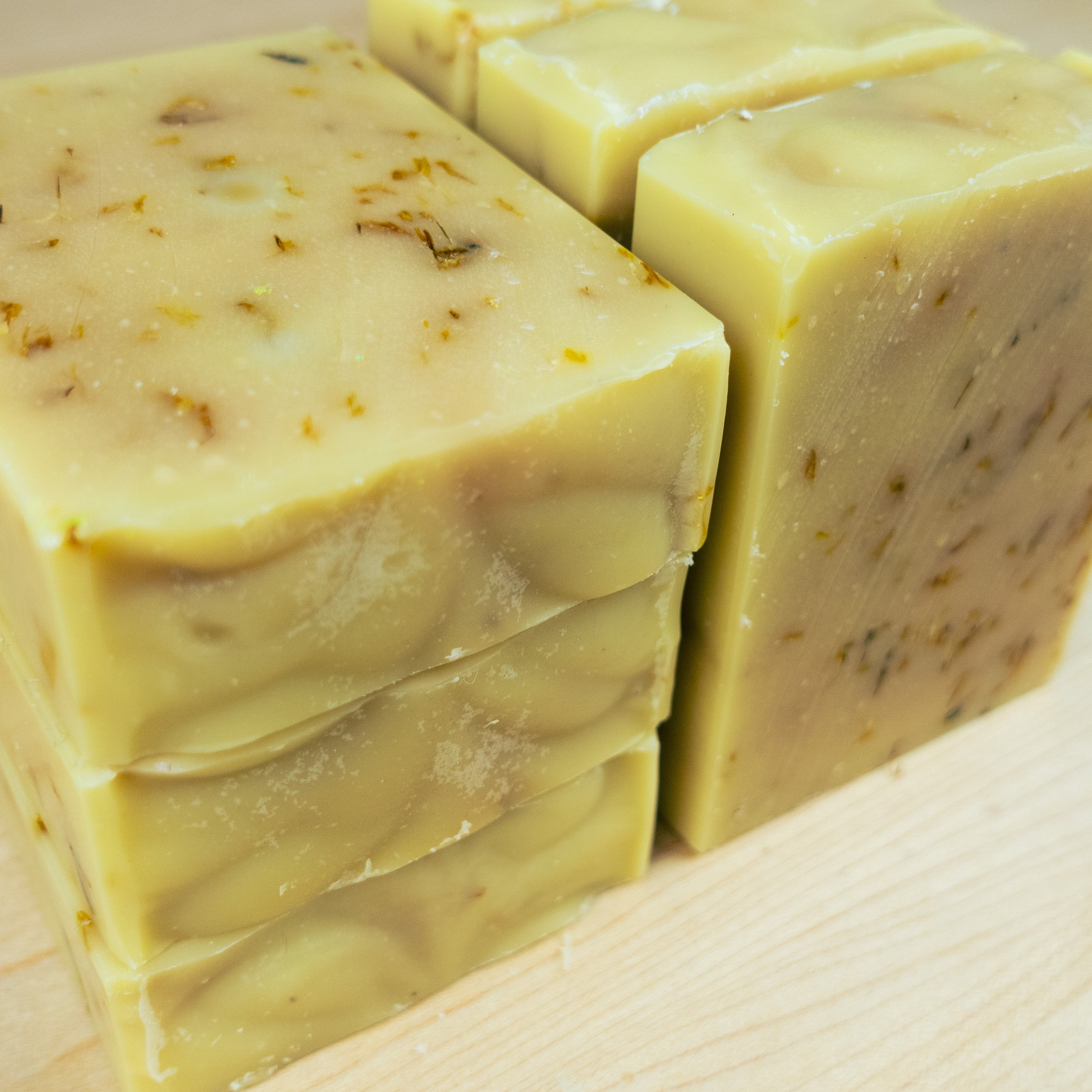 Lemongrass and Calendula Aloe Vera Soap 3