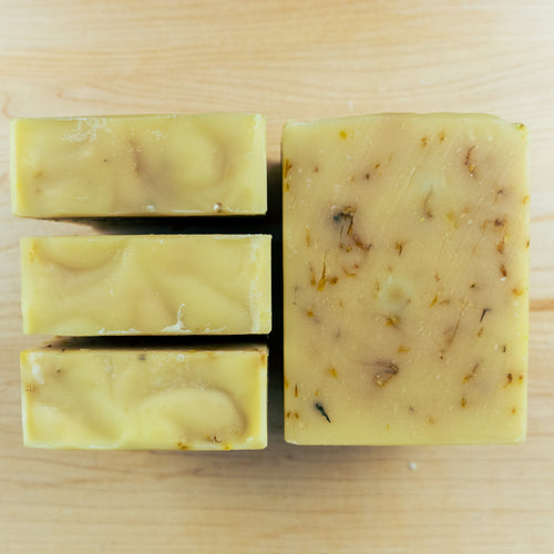 Lemongrass and Calendula Aloe Vera Soap 1