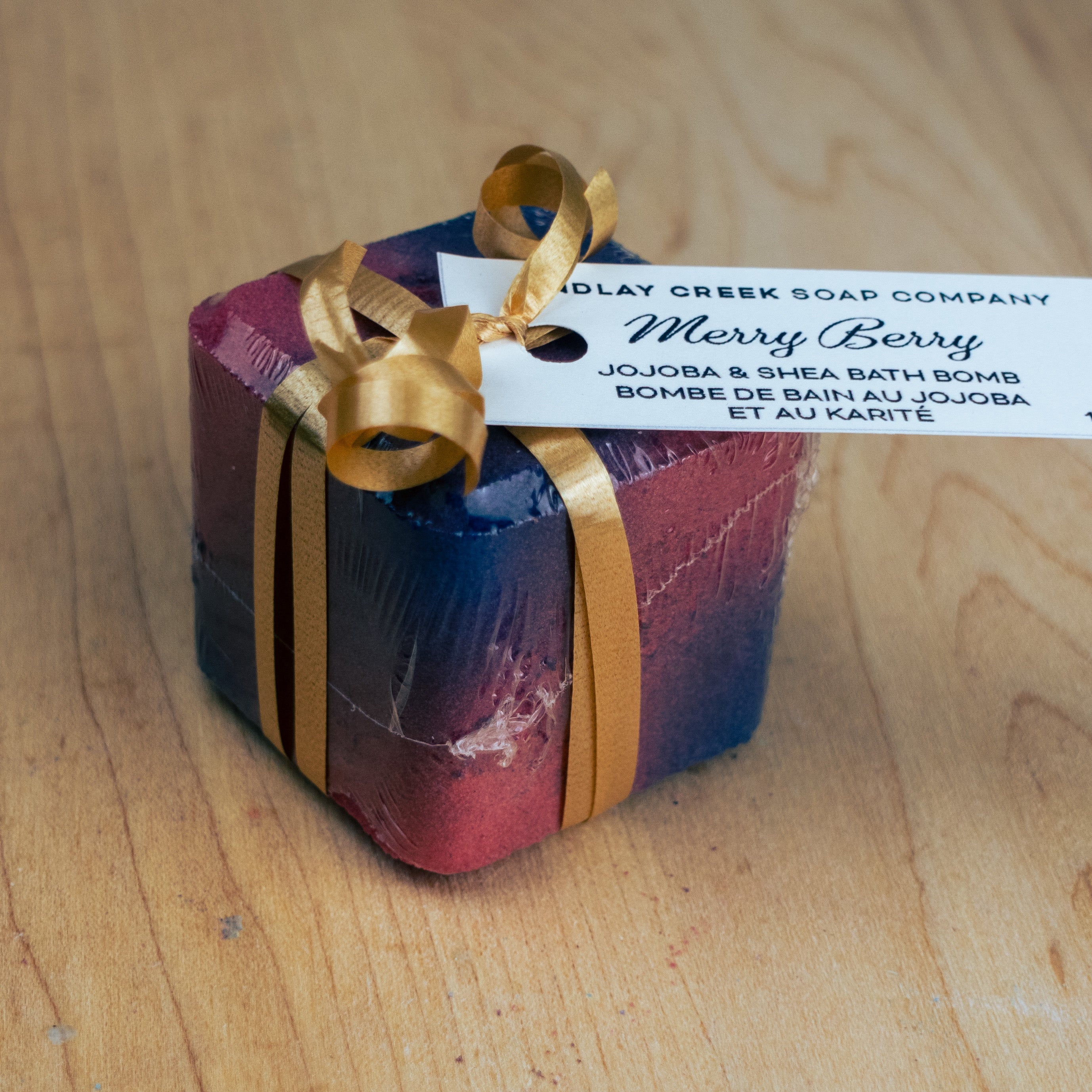 Merry Berry Jojoba and Shea Bath Bomb Product Image 2