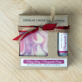 Merry Berry / Pomegranate Berry Handmade Soap & Beeswax Lip Balm Gift Set