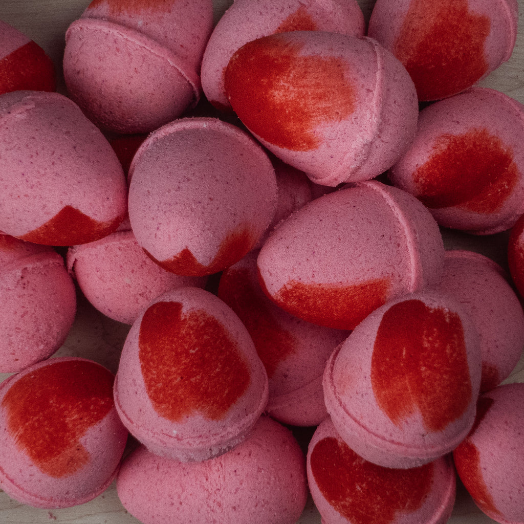 Bombe de bain au sel d'Epsom Peach Bellini