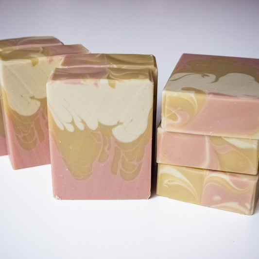 Peach Prosecco Handmade Soap