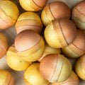 Bombe de bain poire, vanille, jojoba et karité
