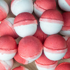 Peppermint Candy Jojoba & Shea Bath Bomb