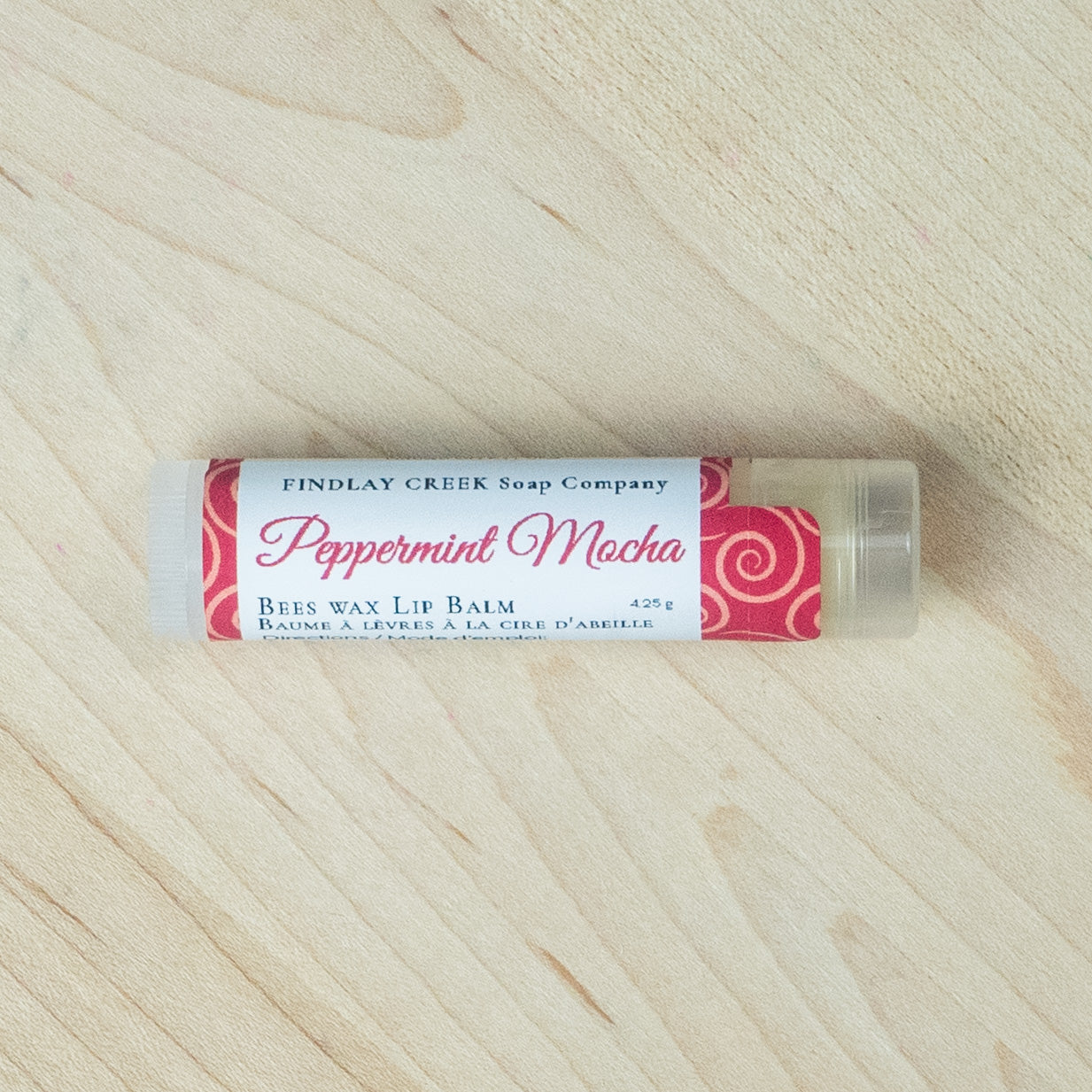 Peppermint Mocha Beeswax Lip Balm