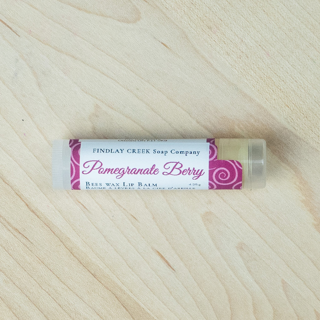Pomegranate Berry Beeswax Lip Balm