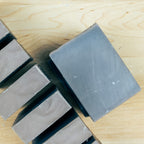 Rosemary Bergamot Coconut Milk Soap Clustered