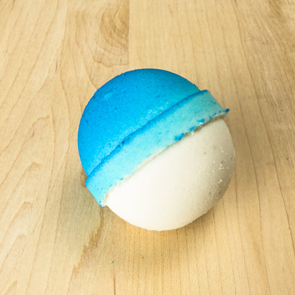 Snowy Morning Jojoba and Shea Bath Bomb Product Photo 4